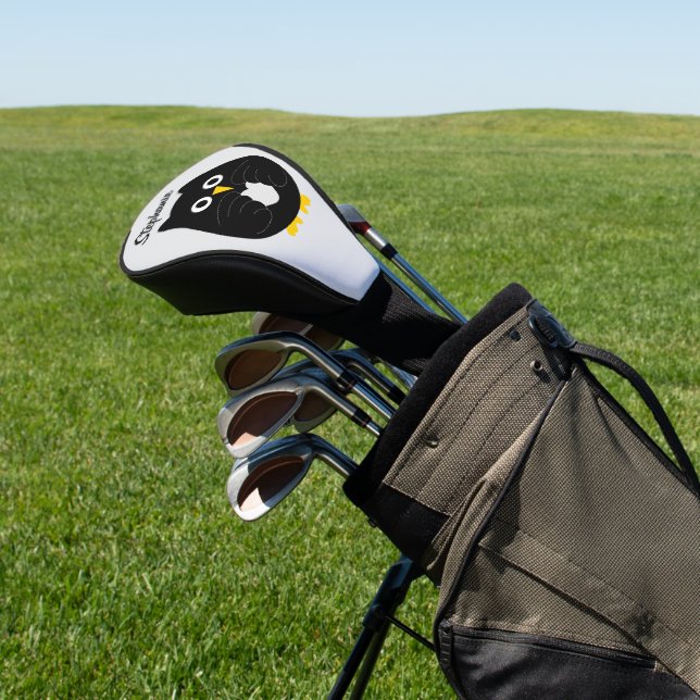 Funda Para Palo De Golf Diseño de búho negro (In Situ)