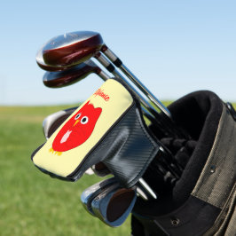 Funda Para Palo De Golf Diseño de búho rojo