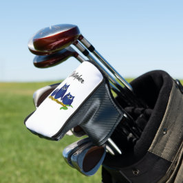 Funda Para Palo De Golf Diseño de búhos personalizados