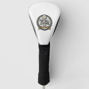 Funda Para Palo De Golf Diseño de camiseta de fútbol vintage del club Foot