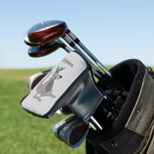 Funda Para Palo De Golf Diseño de canguro gris