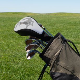 Funda Para Palo De Golf Diseño de canguro gris