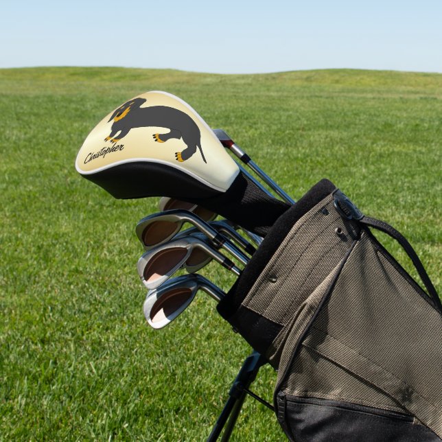 Funda Para Palo De Golf Diseño de Dachshund (In Situ)