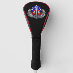 Funda Para Palo De Golf Diseño de daga de la 82ª División Aerotransportada