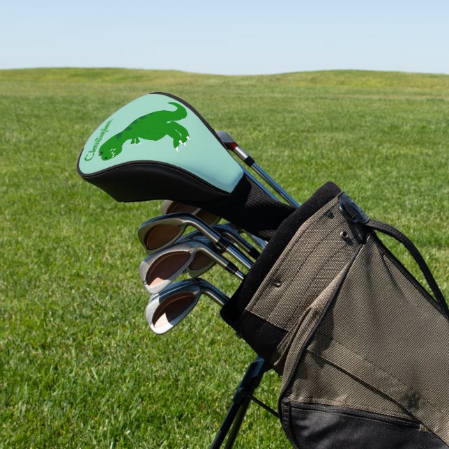 Funda Para Palo De Golf Diseño de Dinosaurio T Rex (In Situ)