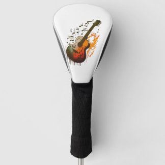 Funda Para Palo De Golf diseño de guitarra icónica