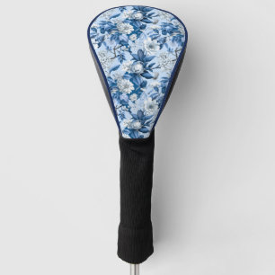 Funda Para Palo De Golf Diseño de la serie Chinoserie azul y blanco 3