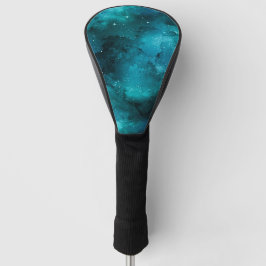 Funda Para Palo De Golf Diseño de la serie Galaxia Verde Azulado 7