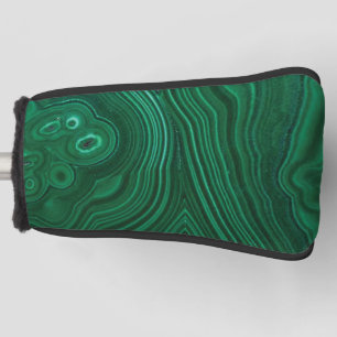 Funda Para Palo De Golf Diseño de piedra natural de malaquita de piedra ge
