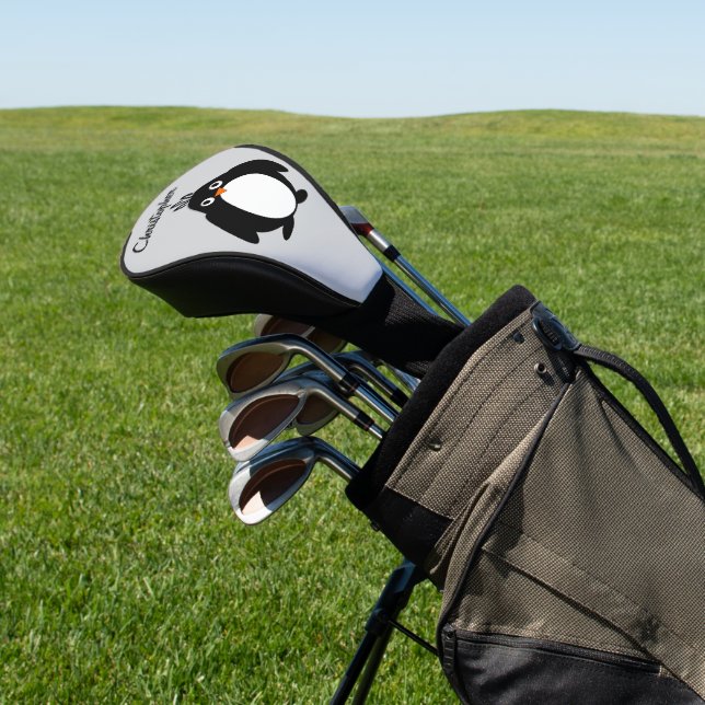 Funda Para Palo De Golf Diseño de pingüino (In Situ)