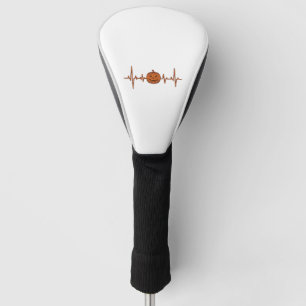 Funda Para Palo De Golf Diseño de vector vintage de calabaza latido de Hal