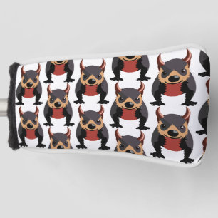 Funda Para Palo De Golf Diseño del demonio cutáneo de Tasmania