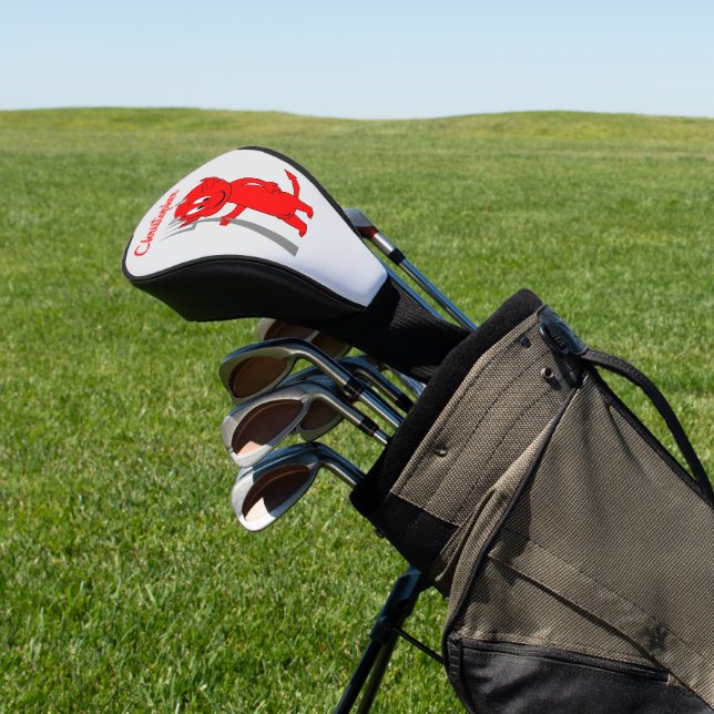 Funda Para Palo De Golf Diseño Diablo Rojo (In Situ)