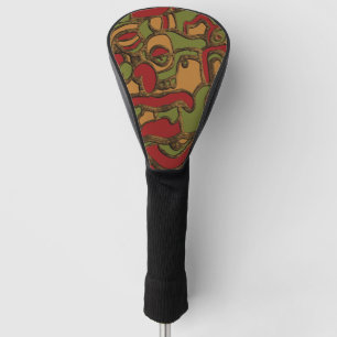 Funda Para Palo De Golf Diseño jeroglífico mayas único