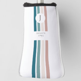 Funda Para Palo De Golf Diseño minimalista en tonos pastel