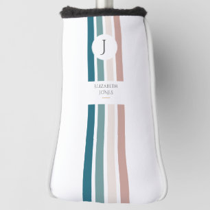 Funda Para Palo De Golf Diseño minimalista en tonos pastel