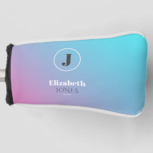Funda Para Palo De Golf Diseño minimalista en tonos pastel