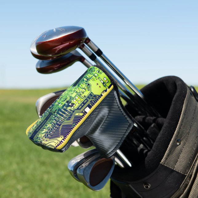 Funda Para Palo De Golf Diseño moderno de placa de circuito impreso Añadir (In Situ)
