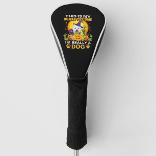 Funda Para Palo De Golf Disfraz de perro de Halloween