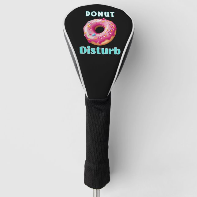 Funda Para Palo De Golf Diversión de Donut Disturb (Anverso)