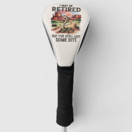 Funda Para Palo De Golf Divertida Mordedura de Serpiente de Cascabel en el