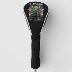 Funda Para Palo De Golf Divertidas elecciones 2024 Cthulhu para presidente
