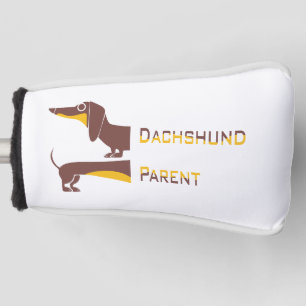Funda Para Palo De Golf Divertido dachshund lindo para padres de perros la