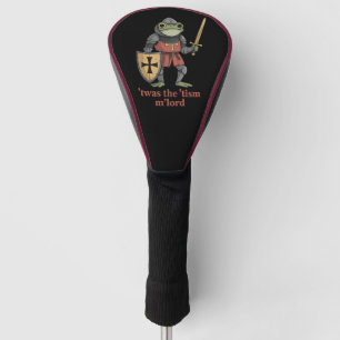 Funda Para Palo De Golf Divertido Era El Caballero Medieval Rana T'ism M'L