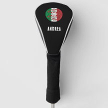 Divertido nombre personalizado Italia bandera ital