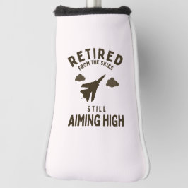 Funda Para Palo De Golf Divertido retiro de la fuerza aérea dice por retir