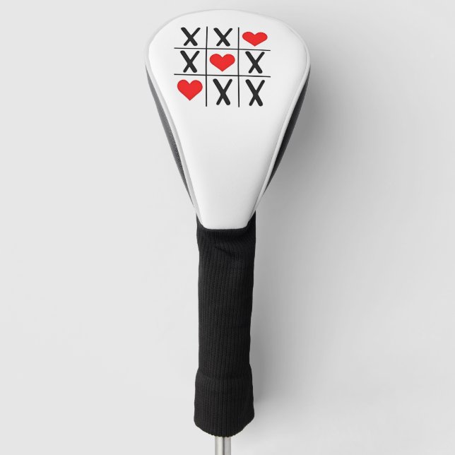 Funda Para Palo De Golf Divertidos novios de San Valentín les codean a los (Anverso)