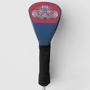 Funda Para Palo De Golf División Aerotransportada 82 “Calavera con Pinchos