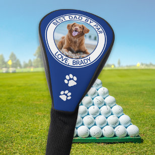 Funda Para Palo De Golf Dog Mejor Papá Azul Nunca