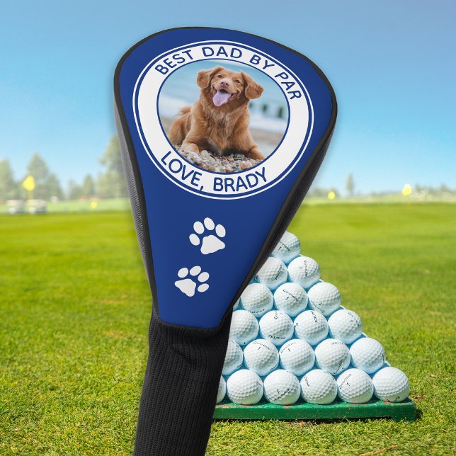 Funda Para Palo De Golf Dog Mejor Papá Azul Nunca (Subido por el creador)