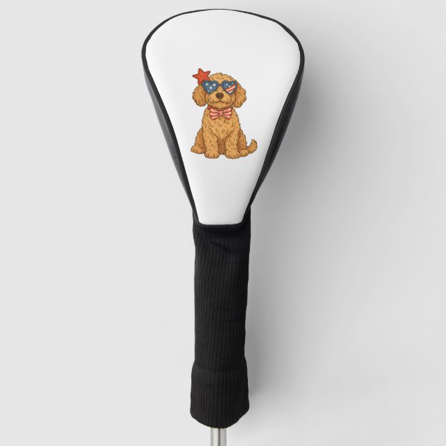 Funda Para Palo De Golf Dogo alemán (Anverso)