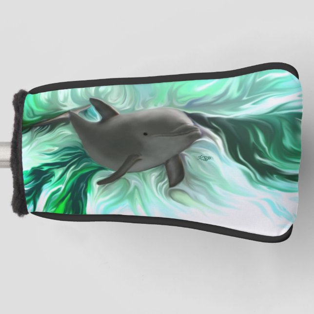 Funda Para Palo De Golf Dolphin Baby (Anverso)