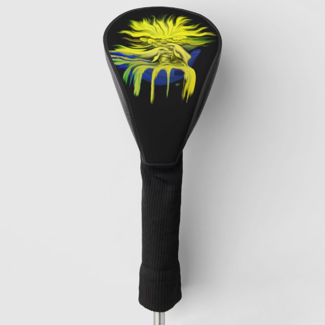 Funda Para Palo De Golf Dolphin Love (Anverso)