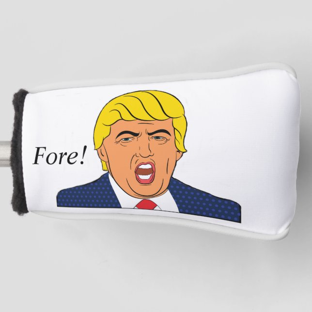 Funda Para Palo De Golf Donald Trump: Golfista-en-Jefe (Anverso)