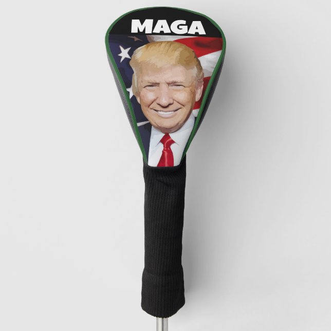 FUNDA PARA PALO DE GOLF DONALD TRUMP MAGA GOLF HEVER (Anverso)
