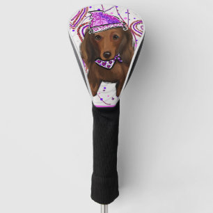 FUNDA PARA PALO DE GOLF DOXIE ROJO DE PELO LARGO         