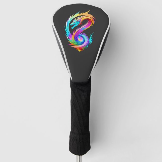 Funda Para Palo De Golf Dragón (Anverso)