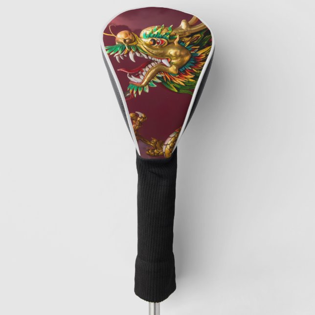 Funda Para Palo De Golf dragón chino (Anverso)
