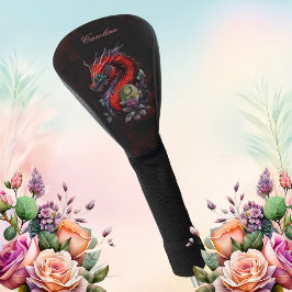 Funda Para Palo De Golf Dragón chino maravilloso