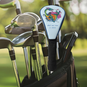 Funda Para Palo De Golf Dragón de agua chino Koi Fish