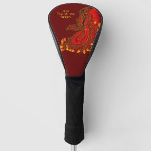 Funda Para Palo De Golf Dragón De China, 2024 Año Del Dragón