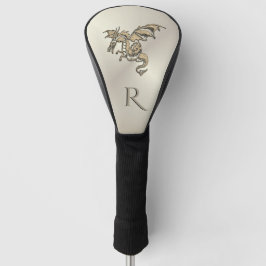 Funda Para Palo De Golf Dragón dorado