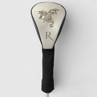 Funda Para Palo De Golf Dragón dorado