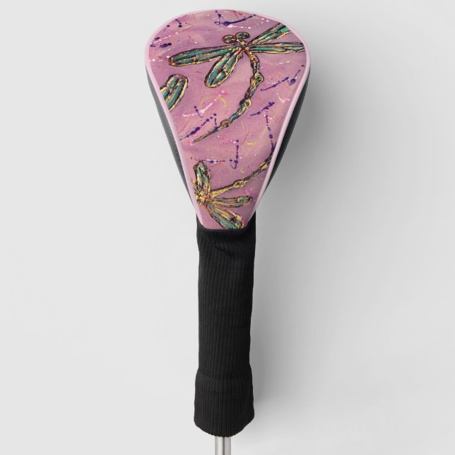 Funda Para Palo De Golf Dragonfly Flit Pink Fizz (Anverso)