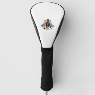 Funda Para Palo De Golf Dream Big- Cowboy Montando Caballo