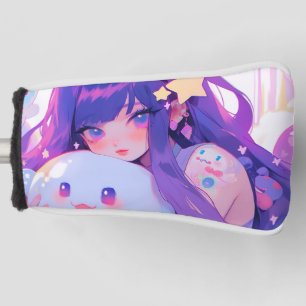Funda Para Palo De Golf Dreamy Pastel Kawaii Magic Anime Chica Estética